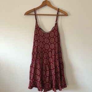 Brandy Melville Low Back Mini Dress Tank